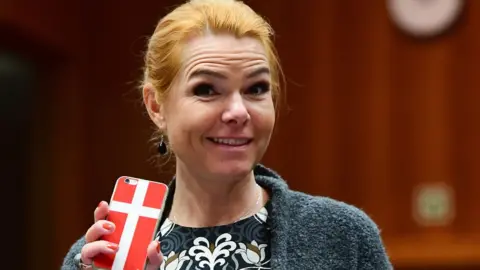 Getty Images Danish Interior Minister Inger Stojberg