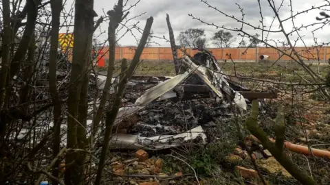 Melton Times Burnt caravans