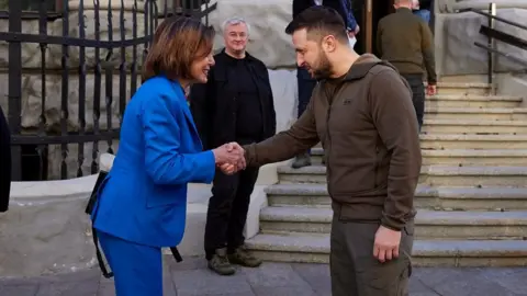 Pelosi and Zelensky