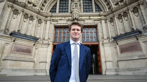 Getty Images Tristram Hunt at the Victoria and Albert Museum