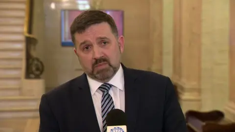 BBC Health minister Robin Swann