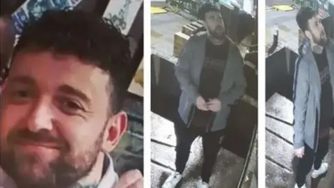 Staffordshire Police Pictures and CCTV of a missing man