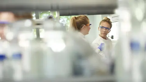 Getty Images Women in a science lab
