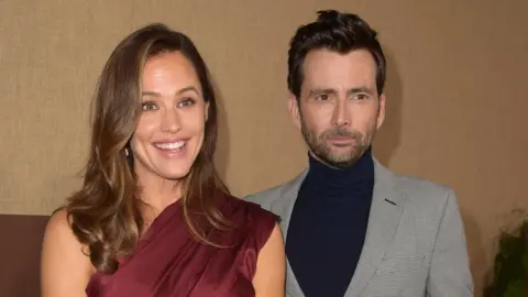 Kevin Winter David Tennant and Jennifer Garner