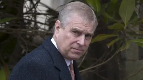 PA Media Prince Andrew