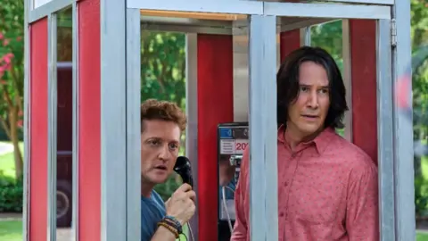 Warner Bros Alex Winter and Keanu Reeves in Bill and Ted Face the Music