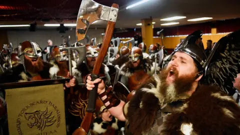 Getty Images Up Helly Aa