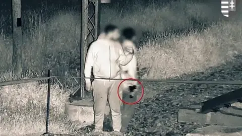 Hungarian government A still from a Hungarian government video