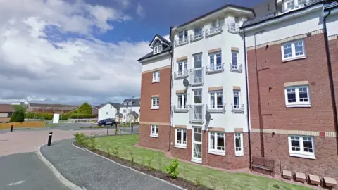 Google The flats prior to the installation of the boxes