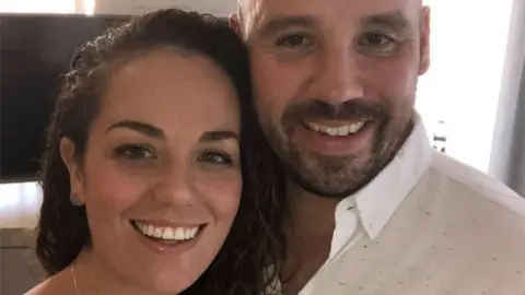 BBC News Married couple Hayley and Dan lost their Thomas Cook jobs
