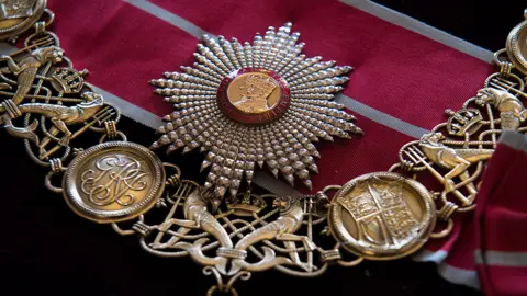 PA The British Empire Breast Star and Badge and the British Empire Collar will be on display