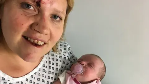 West Midlands Police Clare O'Neill and baby Eliza