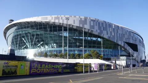 PA Media Tottenham Hotspur stadium in north London