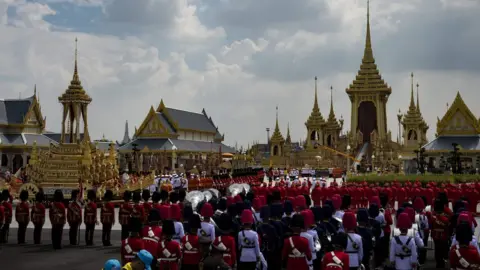 AFP The royal funeral pyre