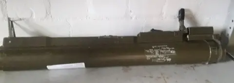 Hampshire Constabulary Rocket launcher