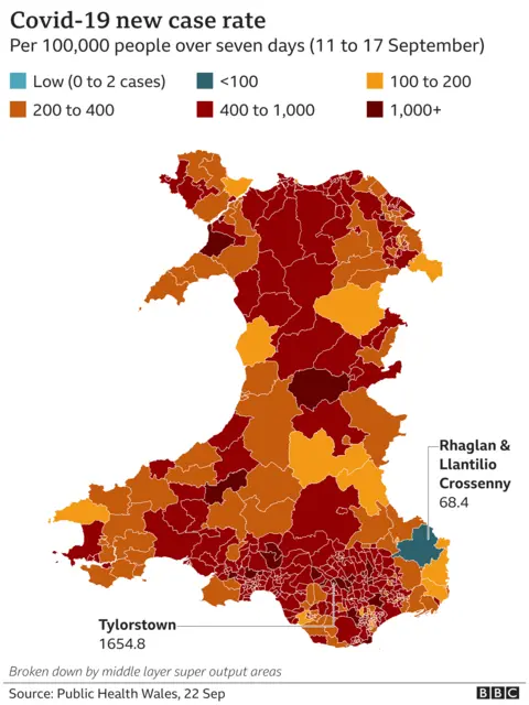 Local community hotspot map