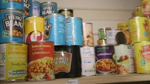 BBC Cans of food