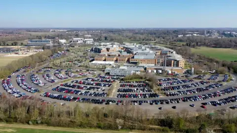 Blue Sky UAV Norfolk and Norwich University Hospital