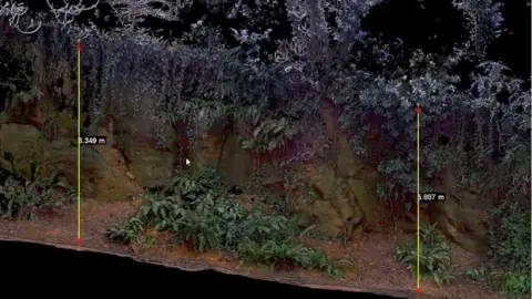 NAtural England 3D survey of a holloway