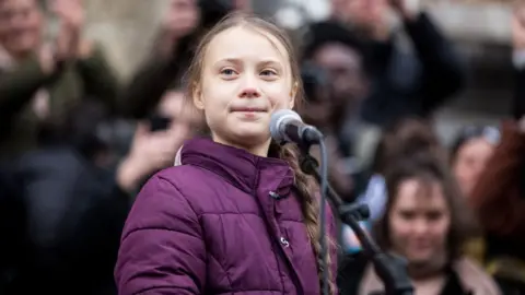 Getty Images Swedish climate activist Greta Thunberg