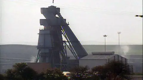 Grimethorpe colliery in 1992