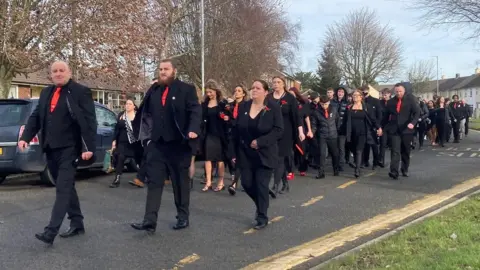 BBC Owen Dunn funeral