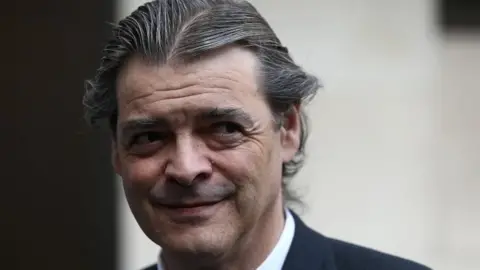 PA Rhodri Colwyn Philipps, 4th Viscount St Davids arrives at Westminster Magistrates Court in London.