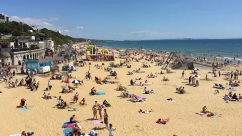 Jonathan Hutchins  Bournemouth beach