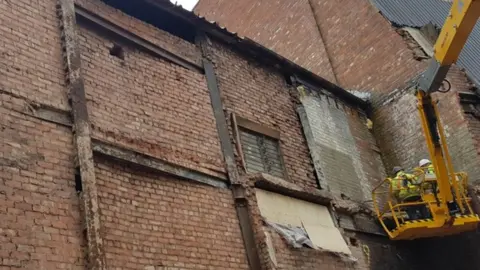 Stockton Council Building work at theatre