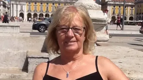 Lorraine Paterson Lorraine Patterson wearing the pendant