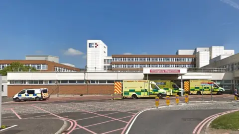 Google Maps Craigavon Area Hospital