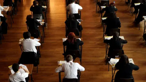 PA Media Pupils in exams