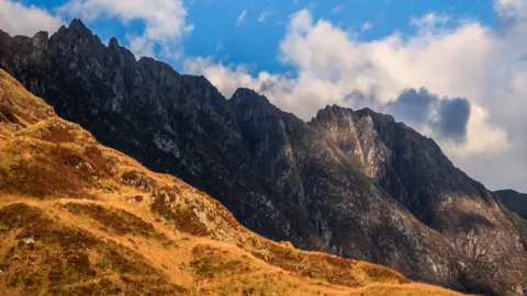 Getty Images Aonach Eagach Ridge