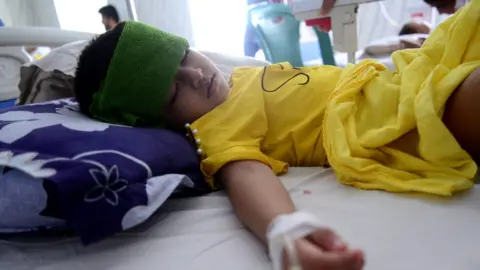 Getty Images Dengue fever patient