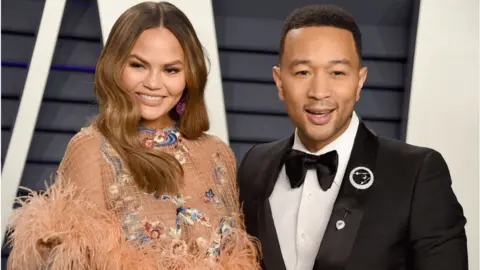 Getty Images Chrissy Teigen and John Legend