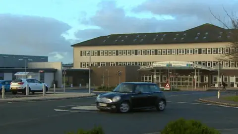 BBC Withybush Hospital in Haverfordwest