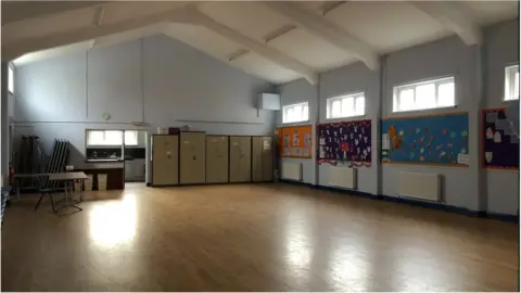 Girlguiding Cymru Empty Guides hall