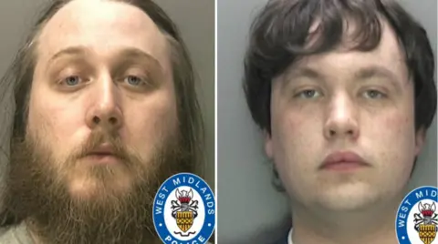 Police handout Nathan Maynard-Ellis and David Leesley