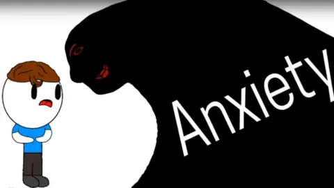 BBC Robbie with anxiety