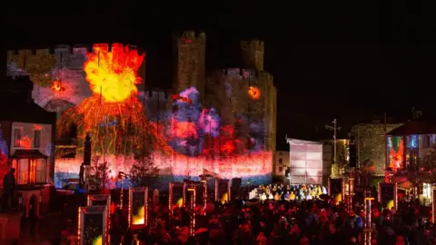 Justin Sutcliffe About Us event that was head in Caernarfon in March and April