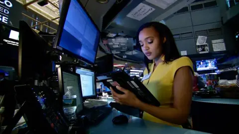 Lauren Simmons at the NYSE