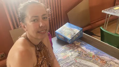 Jenny Kirk/BBC Sarah Mills