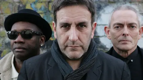 Getty Images Lynval Golding, Terry Hall, John Bradbury of The Specials