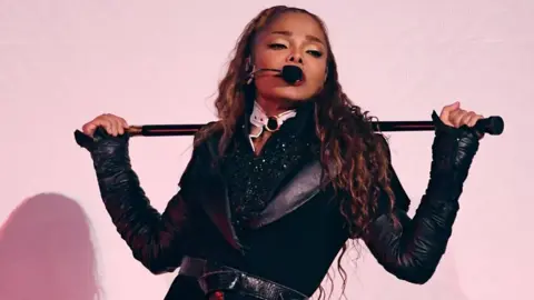 Shutterstock Janet Jackson on the State of the World tour