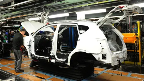 PA Nissan factory in Sunderland