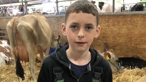 BBC Alfie, a young farmer