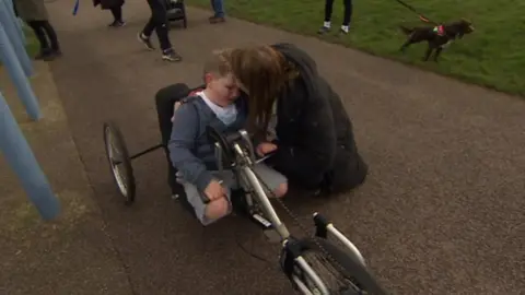 William Reckless and mum Gemma