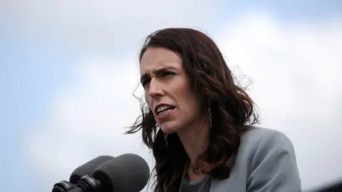 Reuters New Zealand Prime Minister Jacinda Ardern speaks during a press conference