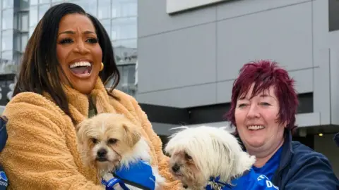 Alison Hammond (left)