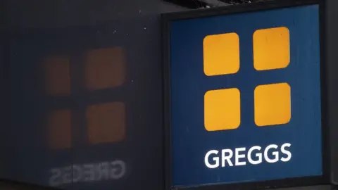 Matthew Horwood Greggs sign